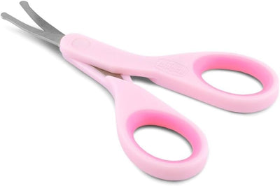 Chicco Baby Nail Scissors with Protective Cap – Pink Chicco
