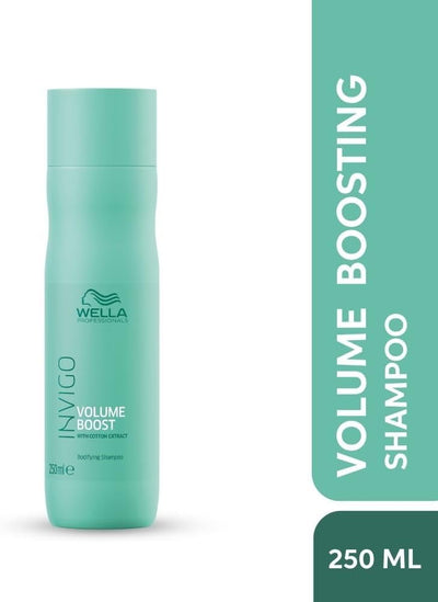 Wella Professionals Invigo Volume Boost Shampoo, 1 Pack (1 x 250 ml) Greenwize