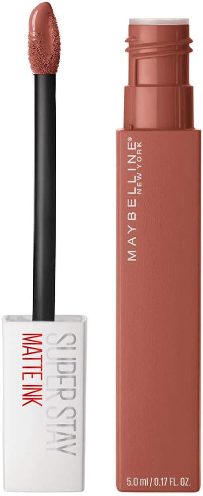Maybelline Superstay Matte Ink Longlasting Liquid, Brown Nude Lipstick, Up to 12 Hour Wear, Non Drying, 70 Amazonian, 5 ml (Pack of 1) Maybelline