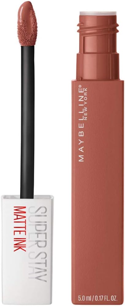 Maybelline Superstay Matte Ink Longlasting Liquid, Brown Nude Lipstick, Up to 12 Hour Wear, Non Drying, 70 Amazonian, 5 ml (Pack of 1) Maybelline