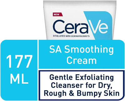 CeraVe SA Smoothing Cream for Rough and Bumpy Skin with Salicylic Acid and 3 Essential Ceramides Greenwize