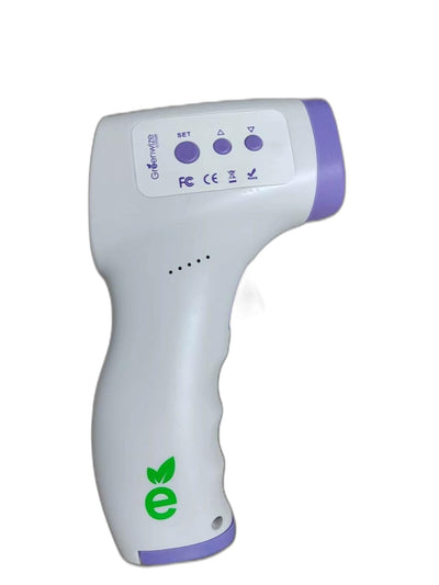 Greenwize Non-Contact Forehead Infrared Thermometer PPC06, No Touch IR Temperature Measurement with LCD Display, Thermal Heat Detect Sensor and Fast Reading System, Portable, For Home and Medical Use Greenwize