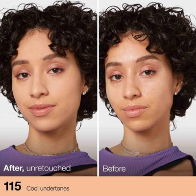 Maybelline Fit Me Foundation, Medium Coverage, Blendable With a Matte and Poreless Finish, For Normal to Oily Skin, Shade: 115 Ivory, 30ml Greenwize