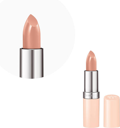 Rimmel London Lasting Finish Lipstick Nude Collection, 42 Apricot Nude, 4 g, Packaging May Vary Greenwize