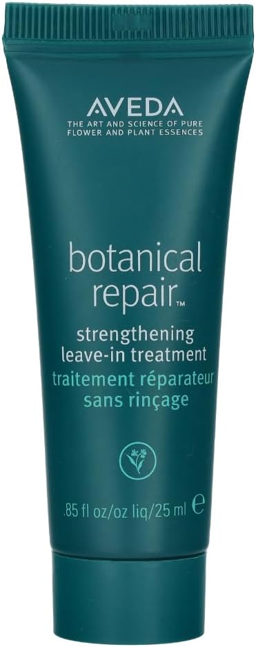 Aveda Botanical Repair Strengthening Leave In Treatment for Damaged Hair | Instantly Strengthens Hair | Heat Protectant | Helps Protect From Breakage | Reduces Frizz*** | 99% Naturally Derived*, 25ml AVEDA
