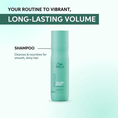 Wella Professionals Invigo Volume Boost Shampoo, 1 Pack (1 x 250 ml) Greenwize