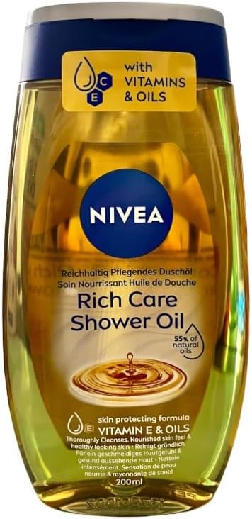 NIVEA doccia schiuma natural oil 200 ml Greenwize