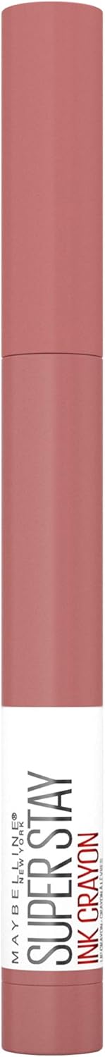 Maybelline New York Super Stay Ink Crayon Matte and Long Lasting Lipstick Number 105 On The Grind 1.5g Maybelline