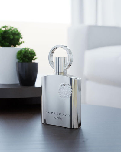Afnan Supremacy Silver Eau de Parfum for Men, 100ml Afnan