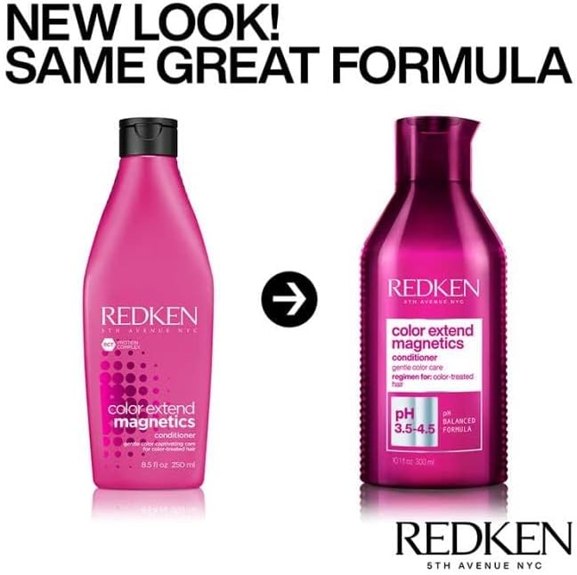 Redken Color Extend Magnetics Shampoo 300ml & Conditioner 300ml Duo Greenwize