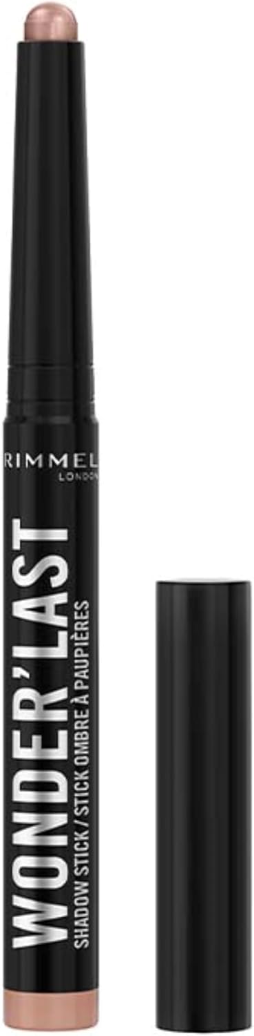 Rimmel Wonder'Last Shadow Stick, 005 Frosty Rose, Easy To Apply, One Swipe Eyeshadow, Lasts All Day, Ultra-Creamy Formula, Buildable, Smudgeproof, Vegan Greenwize