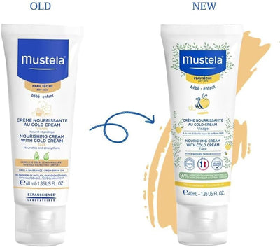 Mustela PS CREME NOURRISSANTE AU COLD CREME 40 ML/PS VOEDENDE CREME MET COLD CREAM 40 ML Greenwize