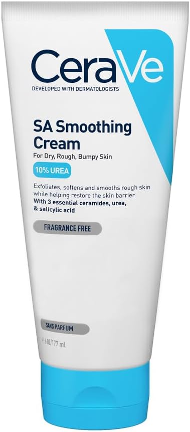 CeraVe SA Smoothing Cream for Rough and Bumpy Skin with Salicylic Acid and 3 Essential Ceramides Greenwize