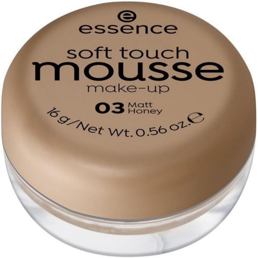 ESSENCE Soft Touch Mousse Makeup 03 Matt Honey Greenwize