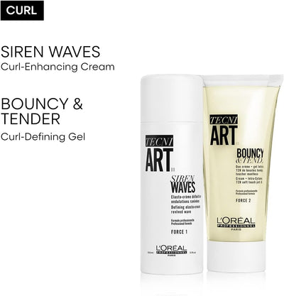 L'Oreal Professional LORHP-68735 Tecni Art Siren Waves Defining Elasto-Cream 150ml Greenwize