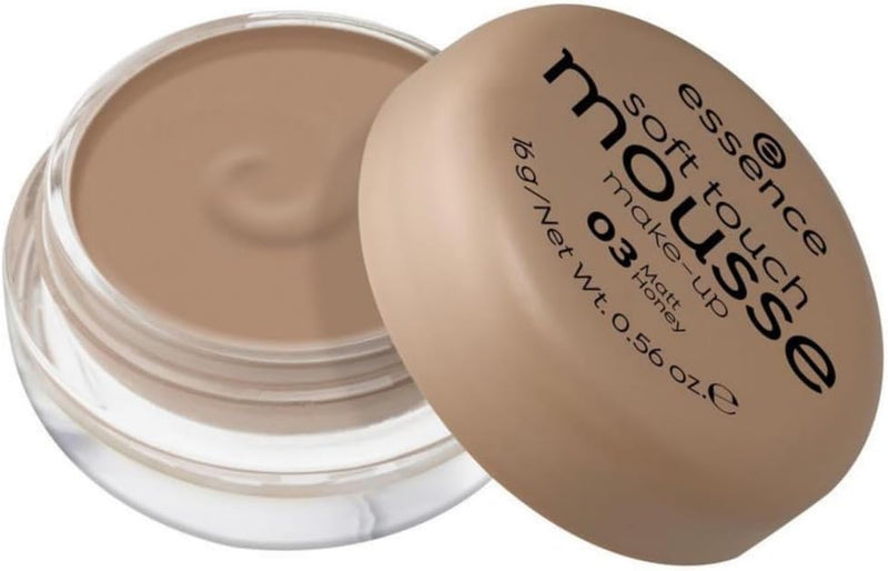 ESSENCE Soft Touch Mousse Makeup 03 Matt Honey Greenwize