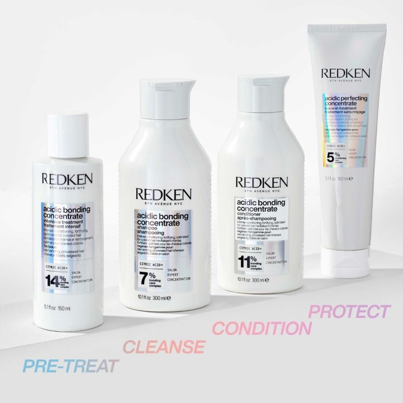 REDKEN Acidic Bonding Concentrate Intensive Pre-Treatment, Repairs Broken Bonds, For Damaged Hair, Bonding Care, 190ml Greenwize