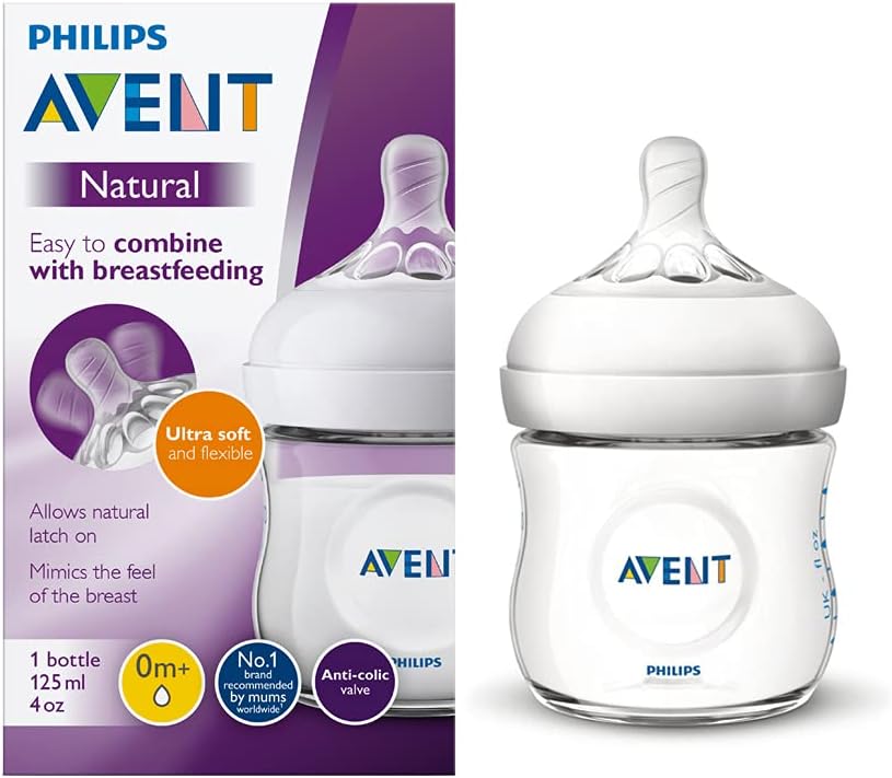 Philips Avent NATURAL 2.0 BOTTLE 125ml Single INDIA SCF030/10 Greenwize