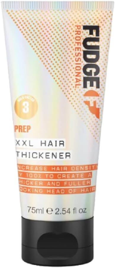Fudge Professional XXL Hair Thickener, Heat Activated Styling Cream, for Thinning And Fine Hair, Thicker And Fuller Hair Results, 75 ml Greenwize