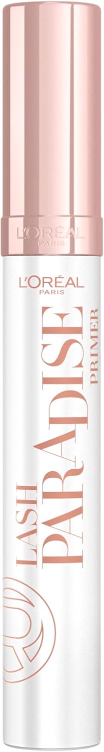 L'Oreal Paris 2-in-1 Mascara Primer Base, Boosts Volume and Length for Fuller Looking Eyelashes, With Jojoba Oil and Vitamins, Suitable for Sensitive Eyes, Lash Paradise, Clear ‎L'Oréal