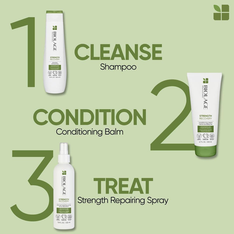 Biolage Professional Strength Recovery Nourishing Conditioning Cream, For Damaged Hair, 200ml Biolage