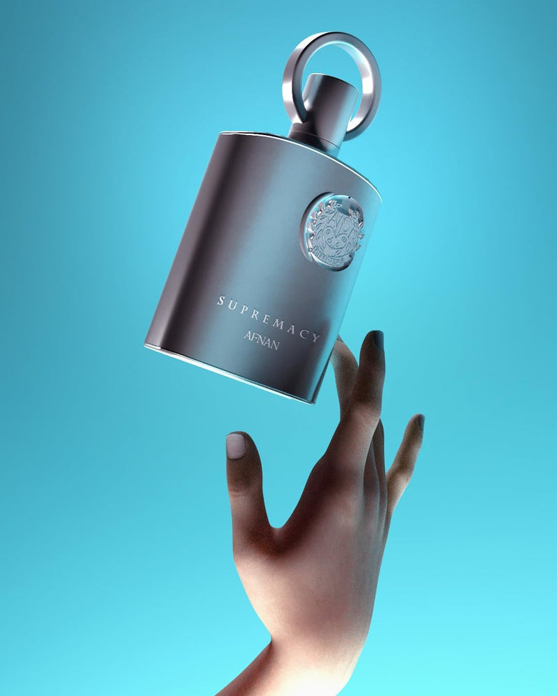 Afnan Supremacy Silver Eau de Parfum for Men, 100ml Afnan