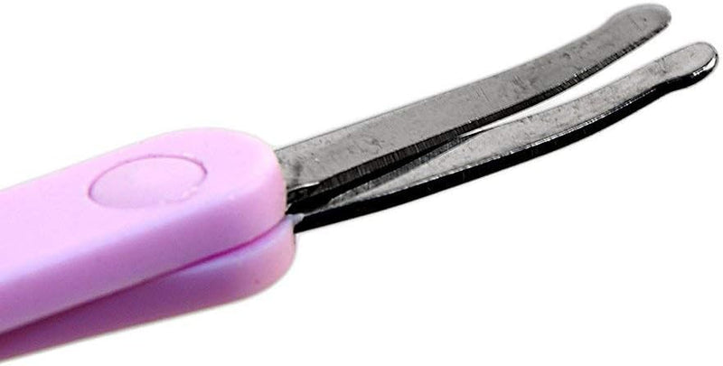 Chicco Baby Nail Scissors with Protective Cap – Pink Chicco