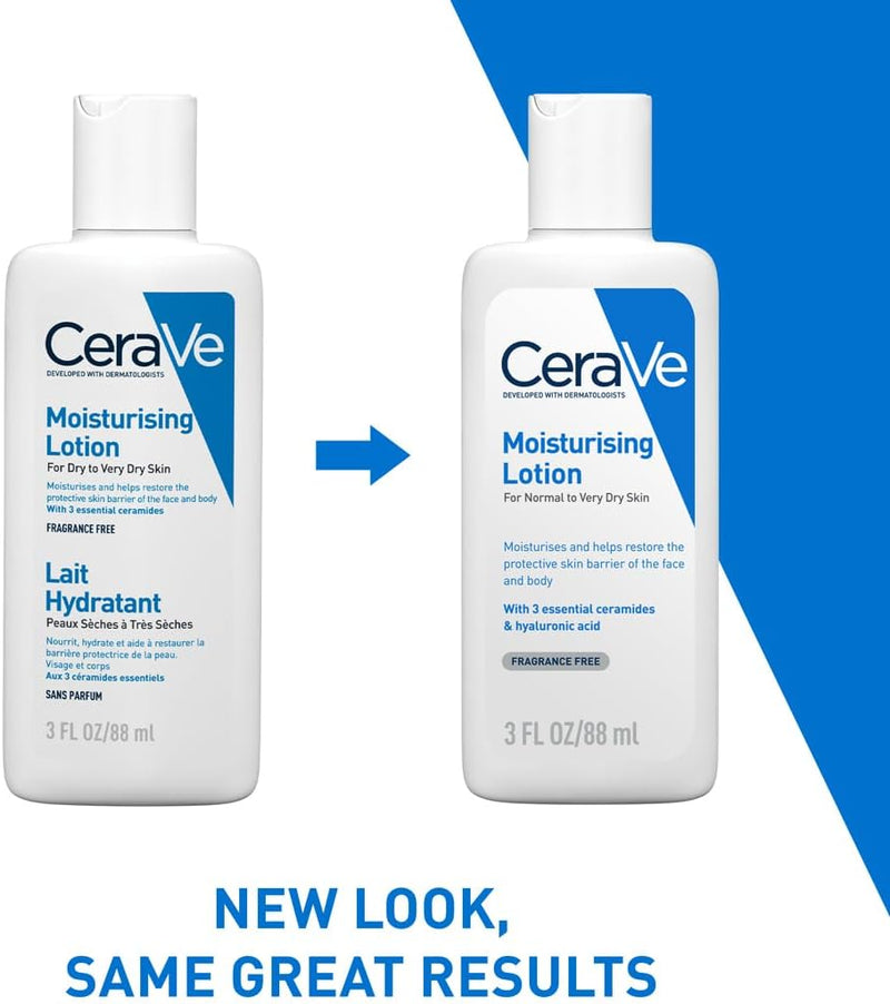 CeraVe Travel Size Moisturising Lotion for Dry Skin 88ml Greenwize