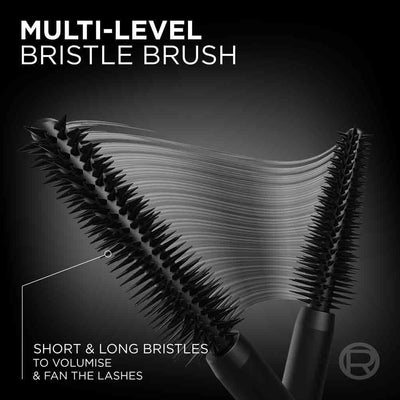 L'Oreal Paris Volumising Mascara, For Intense Volume and a Fanned Out Effect, 1.4x Bigger Looking Eyes, Clump-free Formula, Suitable for Sensitive Eyes, Volume Million Lashes Panorama L'Oreal Paris