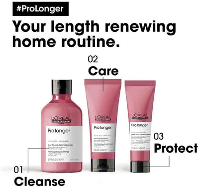 L’Oréal Professionnel Conditioner, With FL’Oréal Professionnel Conditioner, With Filler-A100 And Amino Acid for Long Hair With Thin Ends, Serie Expert Pro Longer, 200 mlller-A100 And Amino Acid for c, Serie Expert Pro Longer, 200 ml L'Oréal Professionnel Paris