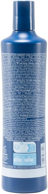 Fanola Wonder No Orange Shampoo, Neutralizing Orange Highlights Shampoo for Blonde and Light Brown Hair with Immediate Toning Action, SLS/SLES Free and Vegan, 350ml Greenwize