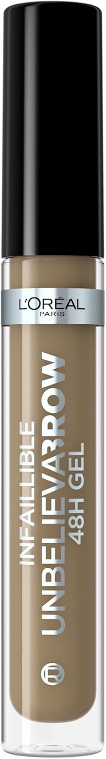 L'Oreal Paris UnbelievaBrow Long-Lasting Eyebrow Gel, Smudge-Proof, Transfer-Proof, Waterproof, Nr. 7 Blonde Greenwize