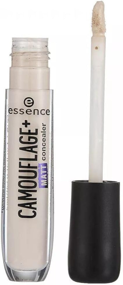 essence Camouflage+ Matte concealer, masking pen, no. 20 light ivory, nude, matte, vegan, oil-free, waterproof (5 ml). Greenwize