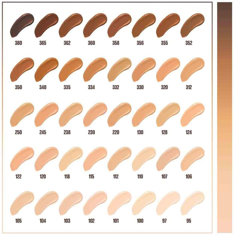Maybelline Fit Me Foundation, Medium Coverage, Blendable With a Matte and Poreless Finish, For Normal to Oily Skin, Shade: 350 Caramel, 30ml Maybelline