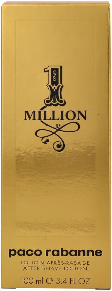 Paco Rabanne - 1 Million for Men After Shave Lotion Black 101 ml (Pack of 1) paco rabanne