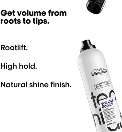 L'Oréal Professionnel Tecni.ART Volumiser Spray, Root Lift Hair Volume Spray, With Extra Hold, Sulphate-Free, 250ml Greenwize