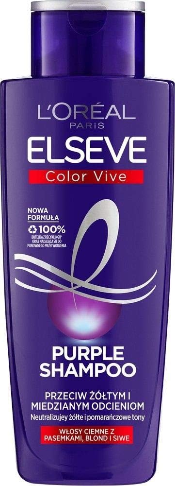 L'OREAL_Elvive Colour Protect Anti-Brassiness Purple Shampoo Zampon do w³osów 200 ml Greenwize