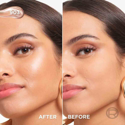 L'Oréal Paris Lumi Glotion, Glow Enhancer, 24h Hydration with Shea Butter & Glycerin, Illuminating Liquid Face Makeup for a Brighter Complexion, Shade 903: Medium Glow, 40ml Greenwize