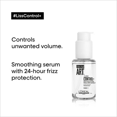 L'Oréal Tecni Art Liss Control Plus Serum, 0.06 kg 30165427 Greenwize