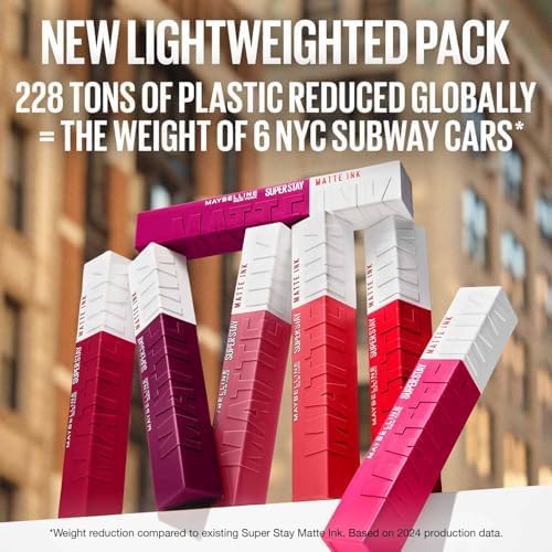 Lipstick with a velvety matte finish, lasts up to 16 hours thanks to its elastic ink technology Greenwize