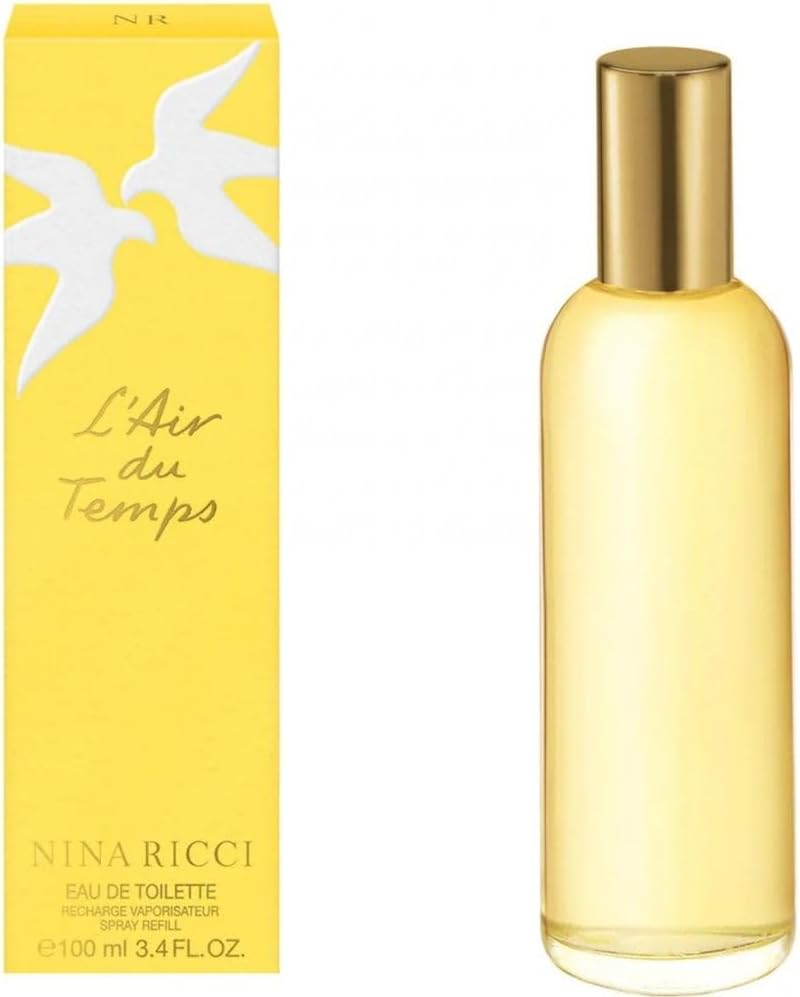 L'air Du Temps by Nina Ricci for Women Eau De Toilette Spray / 100 Ml Refill Greenwize