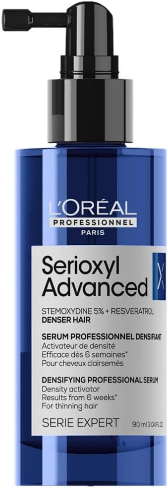 L'Oréal Professionnel Serioxyl Advanced Density Activator Serum, Densifying Scalp Treatment for Thinning Hair, Serie Expert, 90ml Greenwize