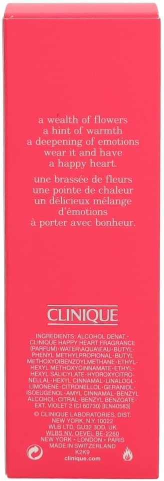 Clinique Happy Heart Eau De Parfum (EDP) Spray 50 ml Clinique