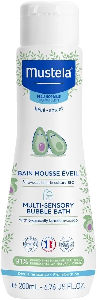 Mustela - Mustela Baby Multi Sensory Bubble Bath - 200ml Greenwize