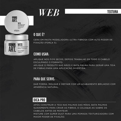 L'Oreal Tecni Art Fix Web Sculpting Paste 15 0ml Greenwize
