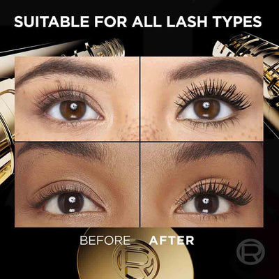 L'Oreal Paris Volumising Mascara, For Intense Volume and a Fanned Out Effect, 1.4x Bigger Looking Eyes, Clump-free Formula, Suitable for Sensitive Eyes, Volume Million Lashes Panorama ‎L'Oréal Paris