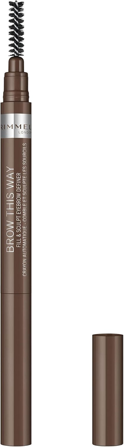 Rimmel Brow this Way Fill & Sculpt Eyebrow Definer, 02- Medium Brown Rimmel
