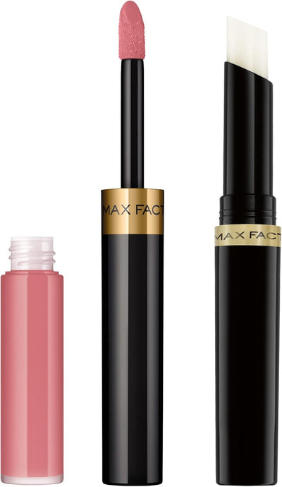 Max Factor Lipfinity 2-step Long-Lasting Lipstick, 24 Hour Effect with Luscious Shine Touch, 010 whisper, 4.2 g Max Factor