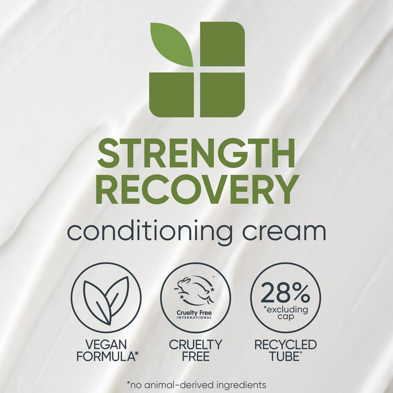 Biolage Professional Strength Recovery Nourishing Conditioning Cream, For Damaged Hair, 200ml Greenwize