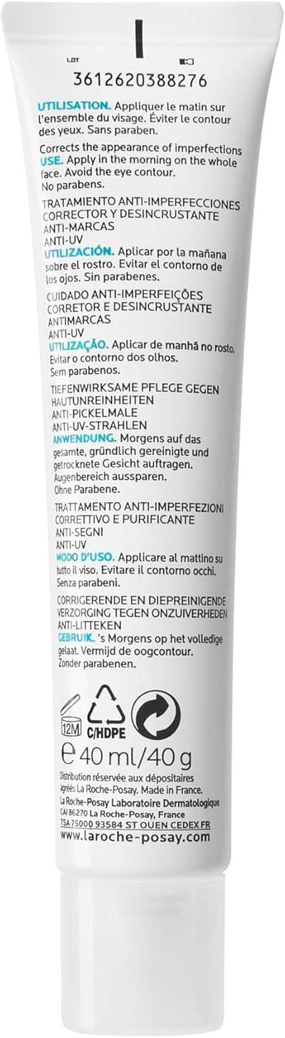 La Roche-Posay Effaclar Duo+ SPF30 for Oily, Breakout-Prone Skin 40ml Greenwize